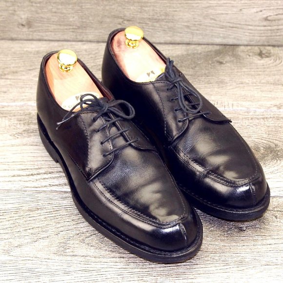 Allen Edmonds MSP BLUCHER 7.5 D Black * new Flannel Bags (add $15 Cedar Trees) main image 7